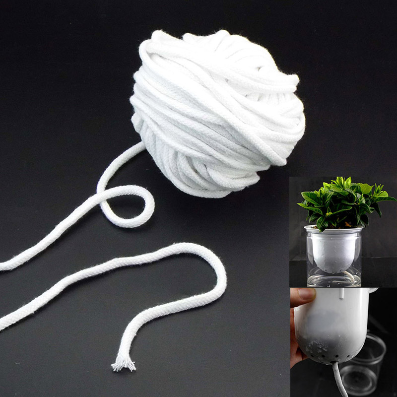 Smart Garden Watering - 自動給水綿芯ロープ 3mm 4mm 5mm 自動徐放性コード 鉢植え