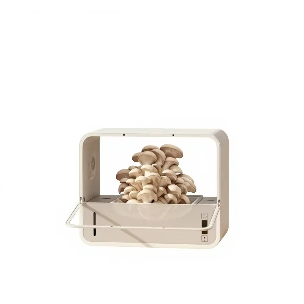 Aquaponics Home Kit - 自動垂直型屋内キノコ栽培システム。インテリジェントな水耕栽培ボックス。家庭やオフィスで使える栽培キット。