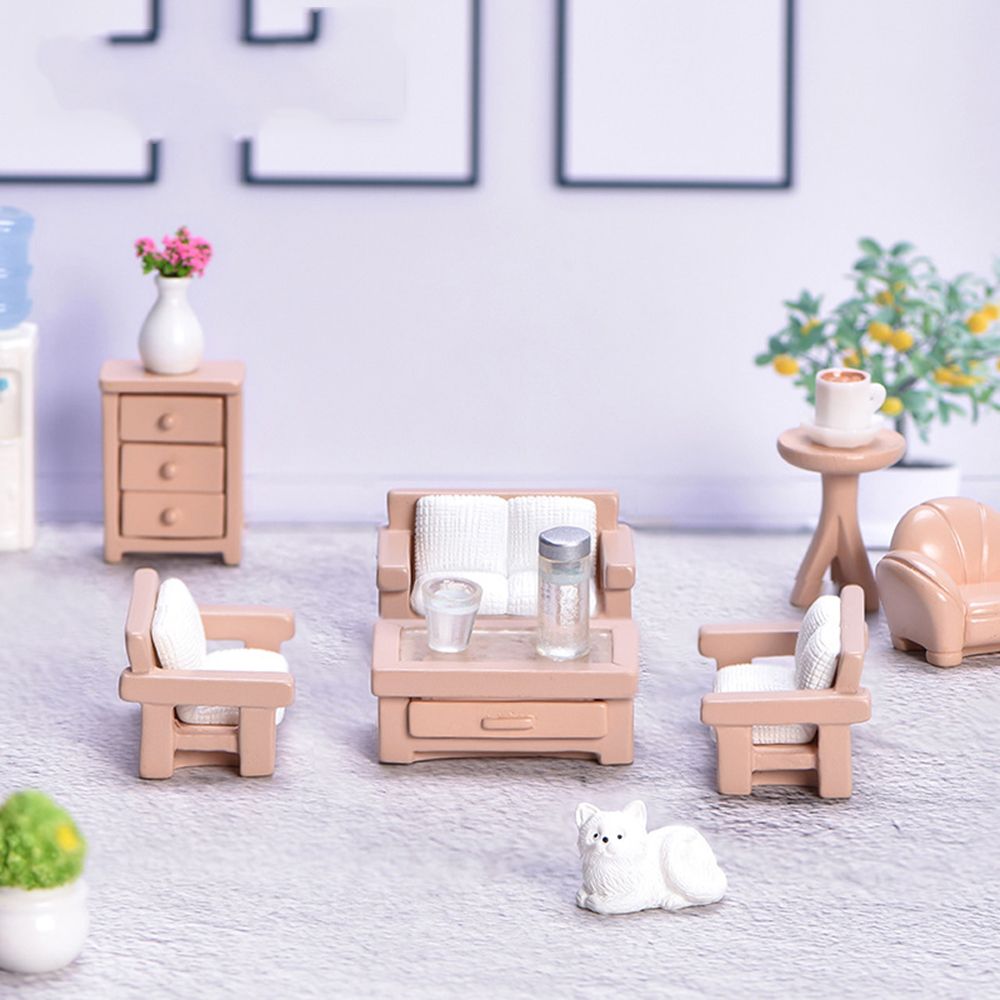 Smart Garden Mini - ミニチュア家具人形アクセサリー、ミニ家具シーンモデル、マイクロランドスケープ、フェアリーガーデン、スノーグローブ、おもちゃギフト、ドールハウス、1個