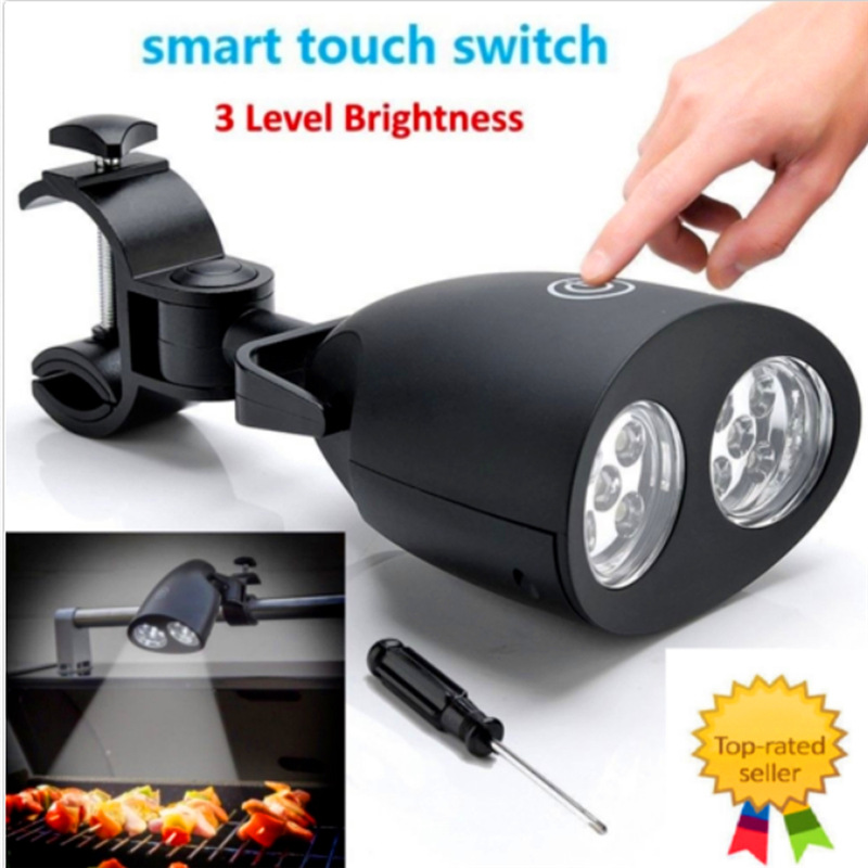 耐熱バーベキューグリルライト,スマートタッチスイッチ,LED - Smart Garden Tools のレビューと価格