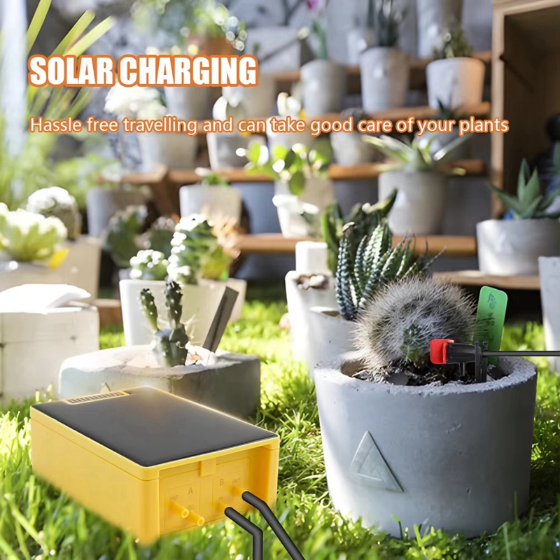 ABFY-Smart ソーラー灌漑タイマー デジタル LCD - Smart Garden Tools のレビューと価格