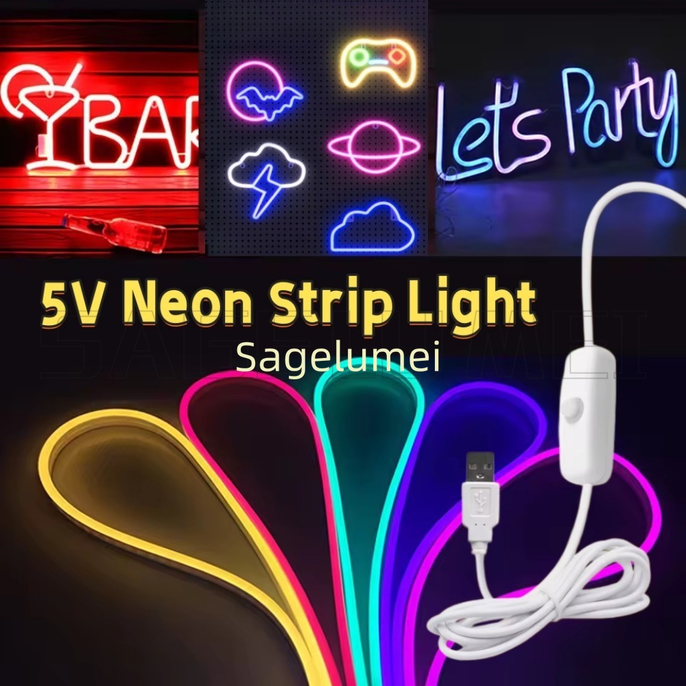 カラフルなネオン LED ライトストリップスマートタッチセン - Smart Garden Youtube のレビューと価格