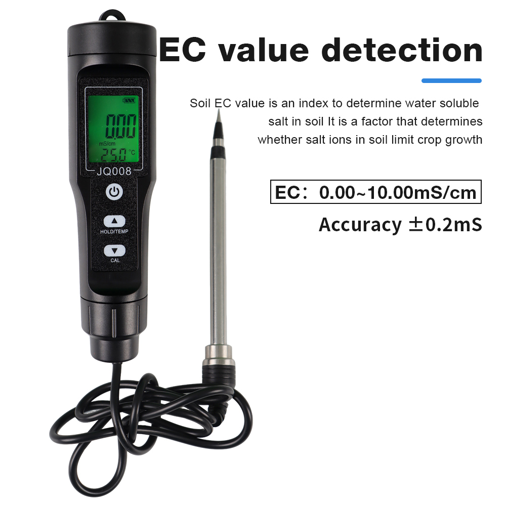 2 in 1土壌メーターEC温度精度センサー土壌テスター防水 - Soil Test Digital のレビューと価格