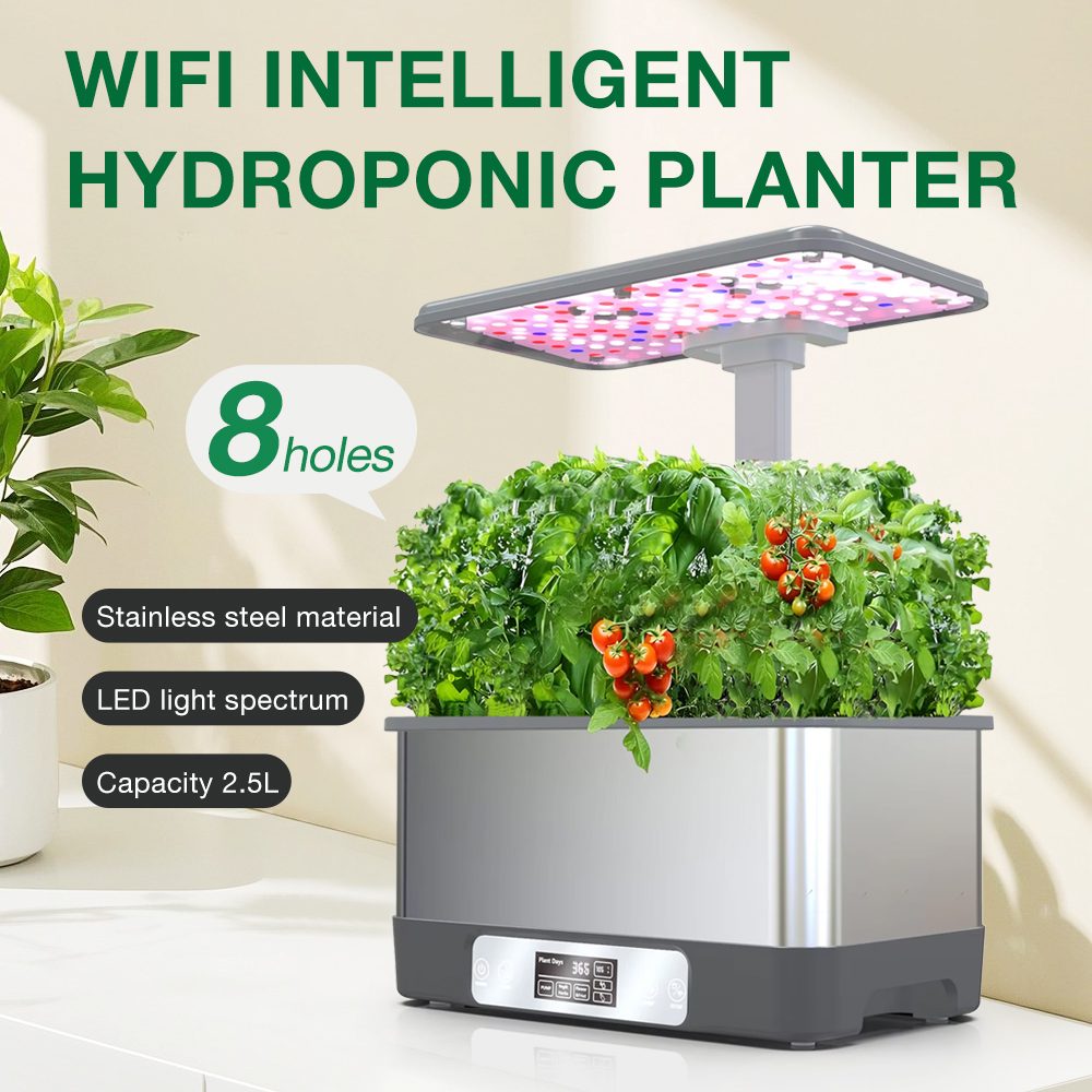 スマートWi-Fi対応の水耕栽培プランターボックス。自動給水 - Smart Garden Watering のレビューと価格