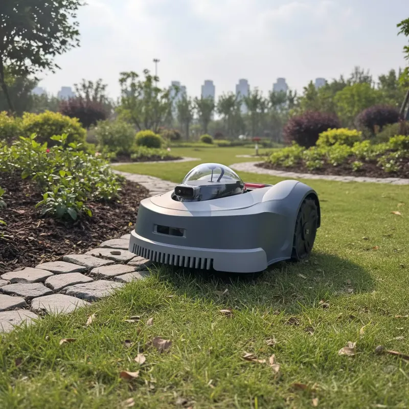 最新のミニスマートロボット芝刈り機、自動リモコン式防水ガーデ - Smart Garden Mini のレビューと価格