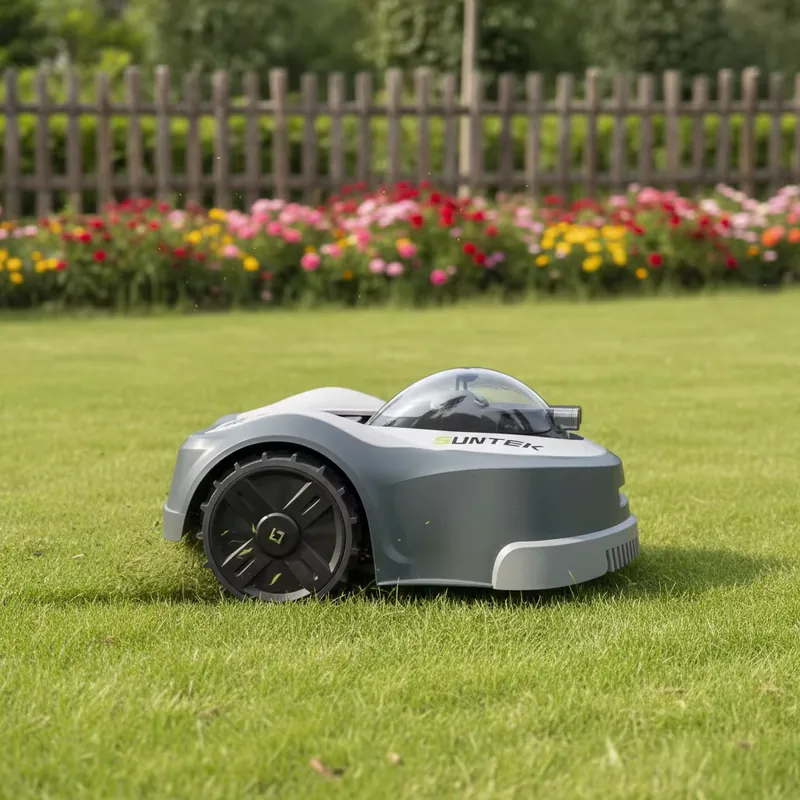 最新のミニスマートロボット芝刈り機、自動リモコン式防水ガーデ - Smart Garden Mini のレビューと価格