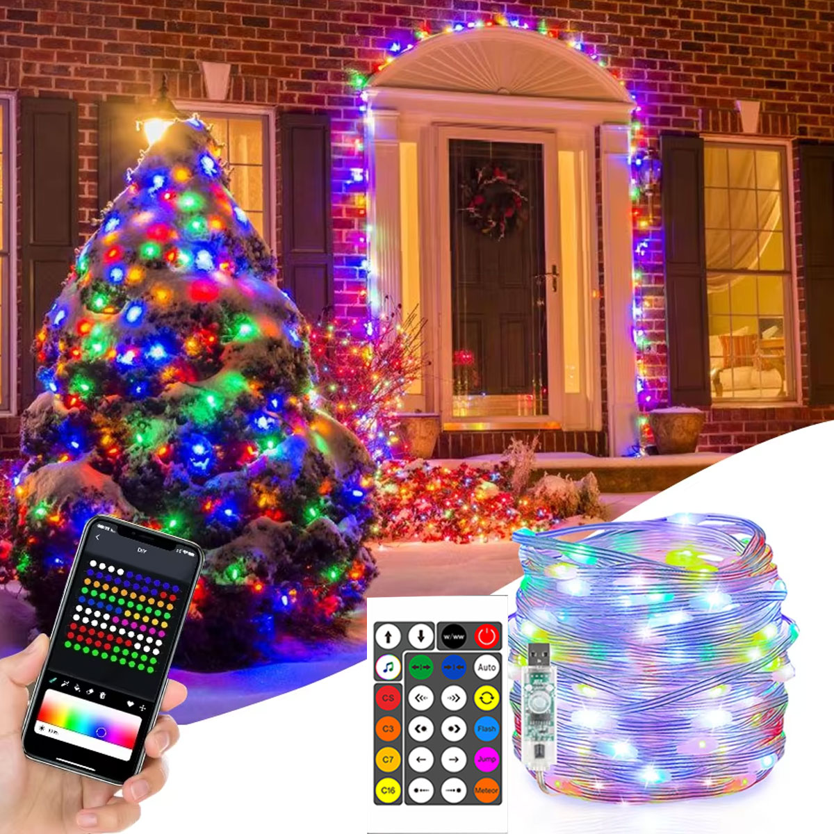 Led フェアリーライトストリップクリスマスライトスマート  - Smart Garden Festoon Lights のレビューと価格