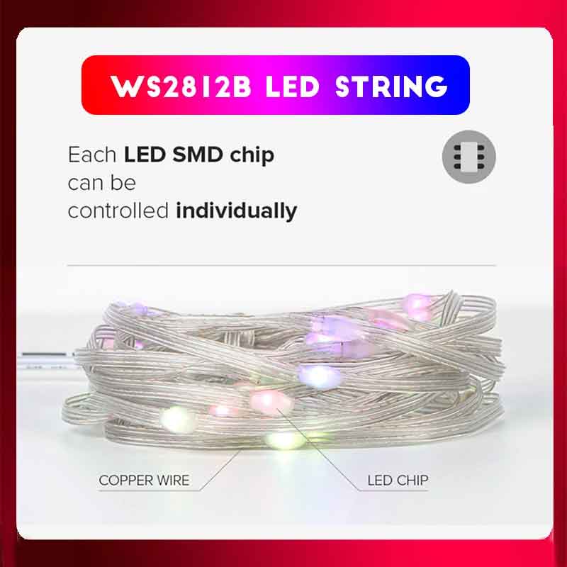 Led フェアリーライトストリップクリスマスライトスマート  - Smart Garden Festoon Lights のレビューと価格