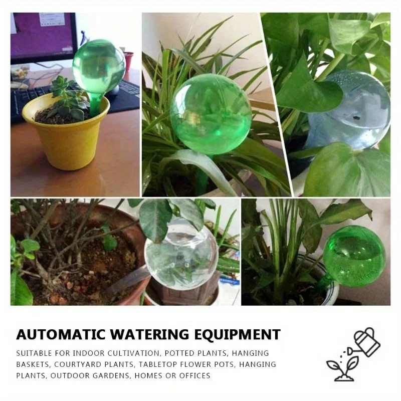 6個入り 室内植物用自動給水ボール 自動植物花水球 ドリップ - Smart Garden Watering のレビューと価格