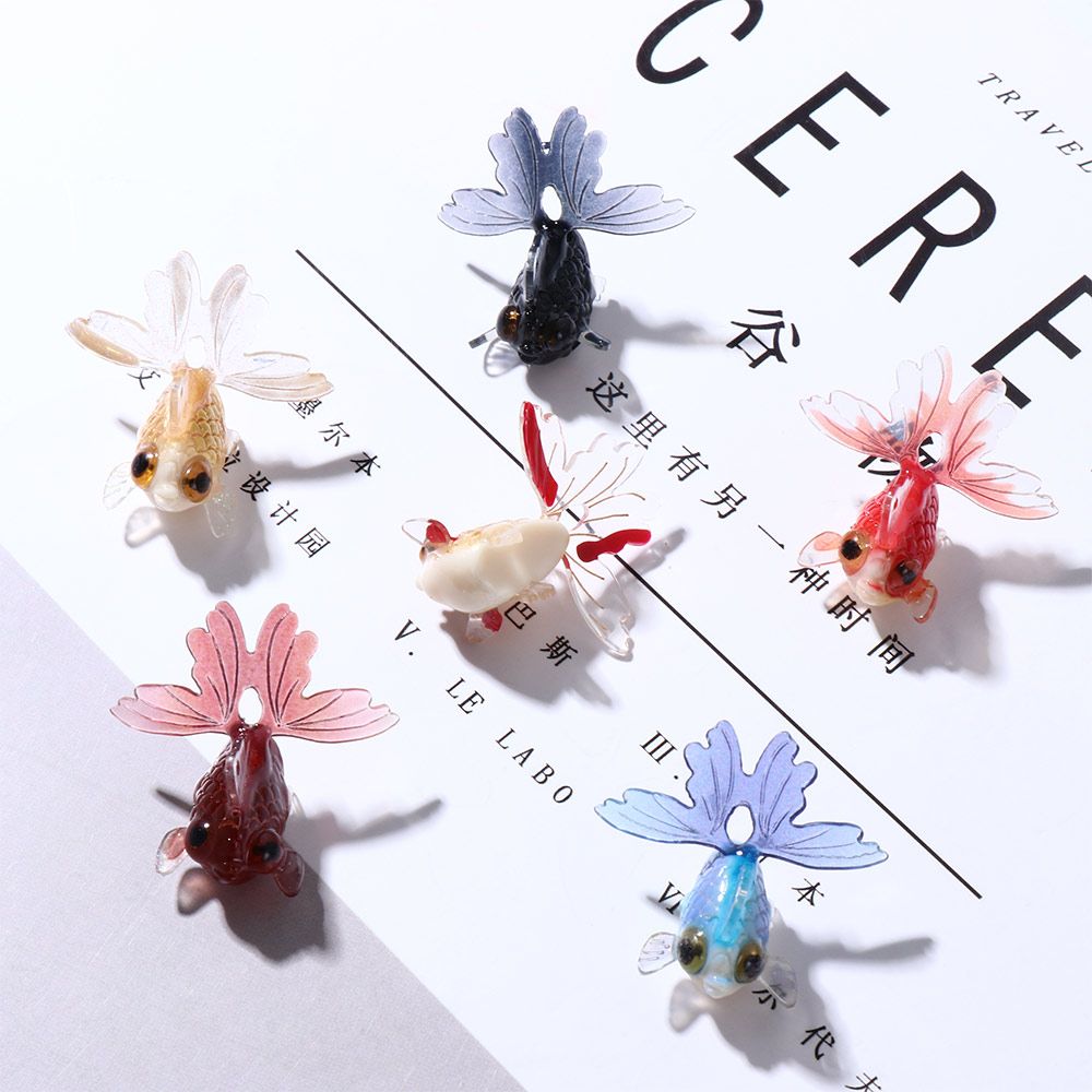 DIYアクリル製ミニ金魚オーナメントフィギュア ミニチュア装 - Smart Garden Mini のレビューと価格