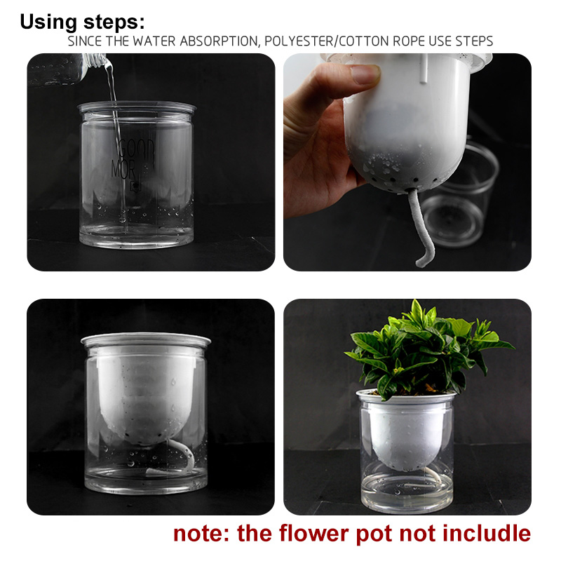 自動給水綿芯ロープ 3mm 4mm 5mm 自動徐放性コード - Smart Garden Watering のレビューと価格