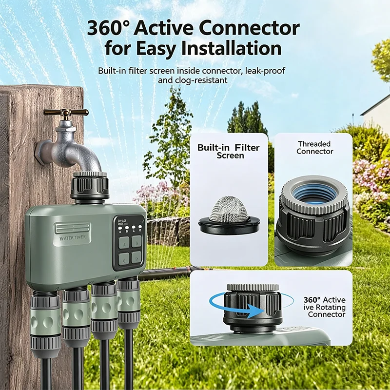 植物自動給水システム WiFiスマートタイマー RF433  - Smart Garden Tools のレビューと価格