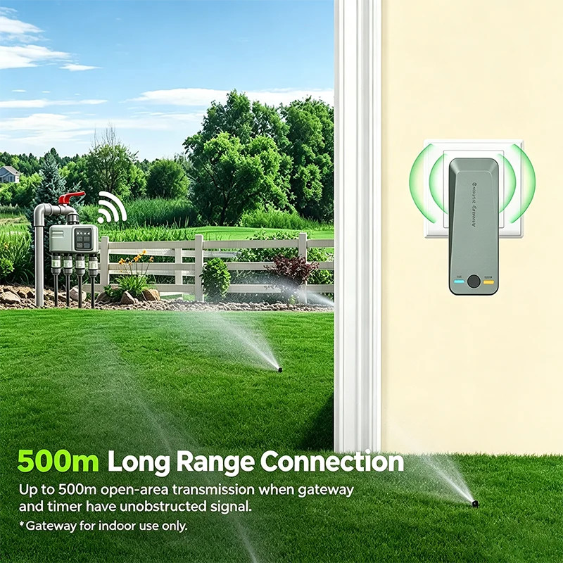植物自動給水システム WiFiスマートタイマー RF433  - Smart Garden Tools のレビューと価格