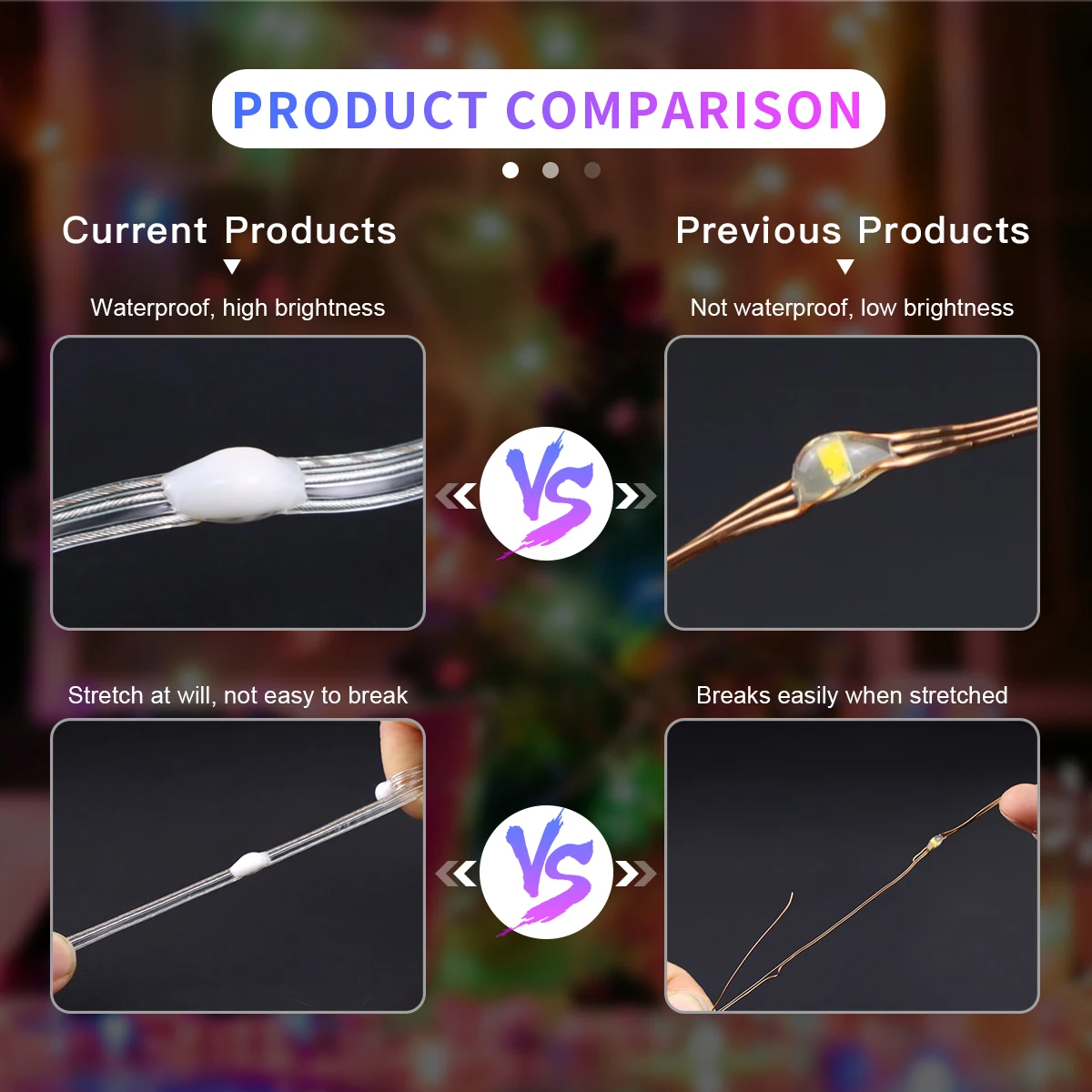 LED フェアリーライトストリップ クリスマスライト スマー - Smart Garden Festoon Lights のレビューと価格
