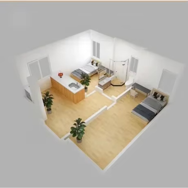 YGカスタマイズエコフレンドリープレハブ住宅モジュラーヴィラ - Smart Garden Rooms のレビューと価格