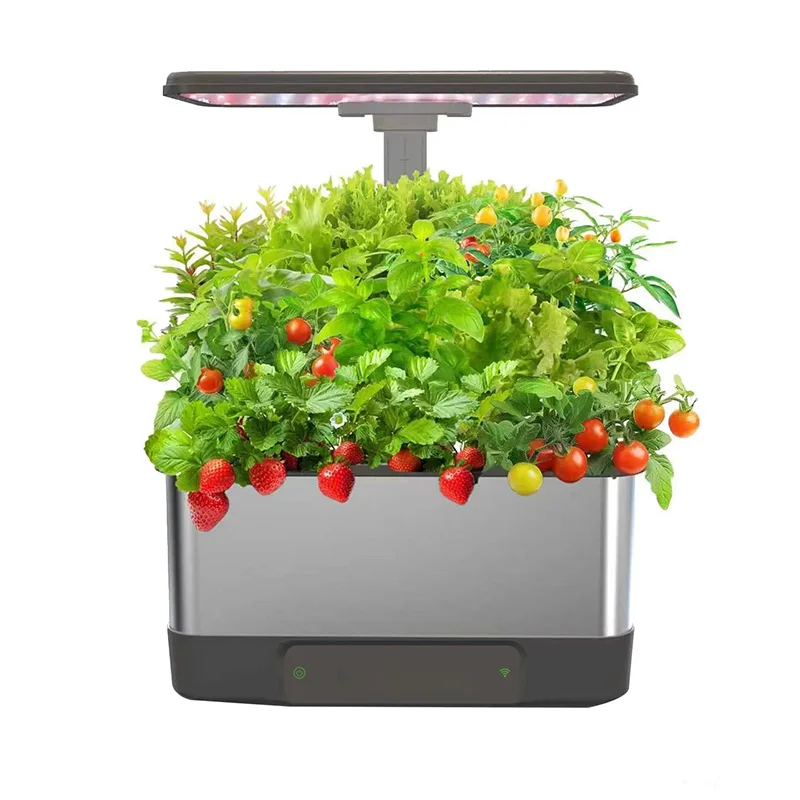LED育成ライトと自動給水ポンプを搭載した、アプリで操作でき - Smart Garden Tools のレビューと価格