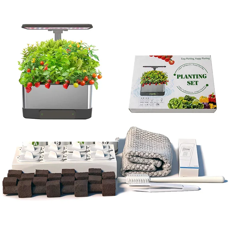 LED育成ライトと自動給水ポンプを搭載した、アプリで操作でき - Smart Garden Tools のレビューと価格
