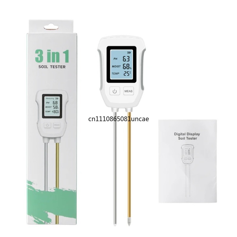デジタル 3 in 1 土壌テスター PH 温度湿度計庭用鉢 - Soil Test Digital のレビューと価格