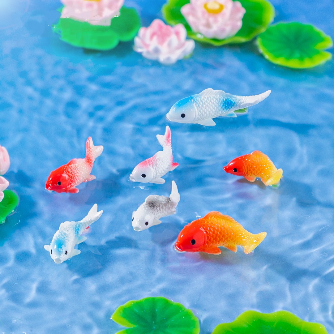 10個入り ミニ鯉魚 レジン金魚 フィギュア 盆栽像 部屋D - Smart Garden Mini のレビューと価格