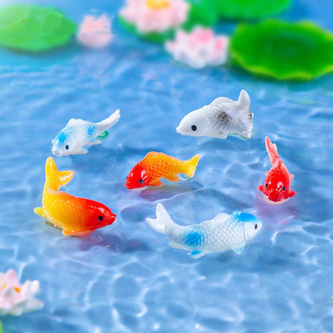 10個入り ミニ鯉魚 レジン金魚 フィギュア 盆栽像 部屋D - Smart Garden Mini のレビューと価格