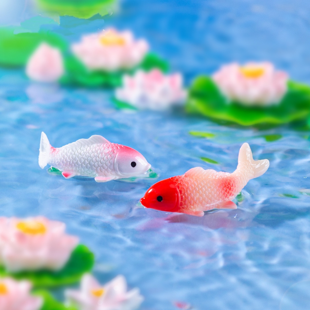 10個入り ミニ鯉魚 レジン金魚 フィギュア 盆栽像 部屋D - Smart Garden Mini のレビューと価格
