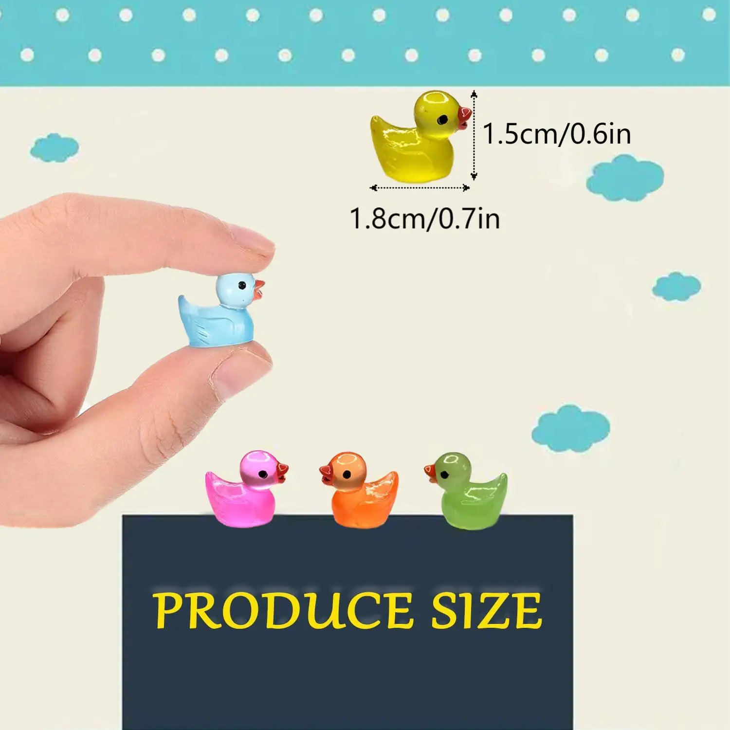 30/60/100 個光るミニ樹脂リトルアヒル苔マイクロ風景 - Smart Garden Mini のレビューと価格