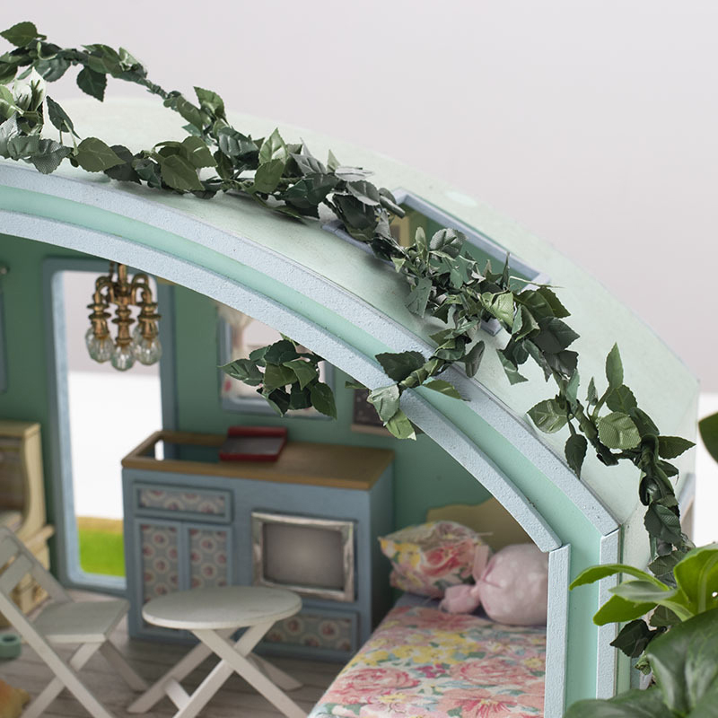 新しい1/12スケールドールハウスシミュレーションローズフラ - Smart Garden Mini のレビューと価格