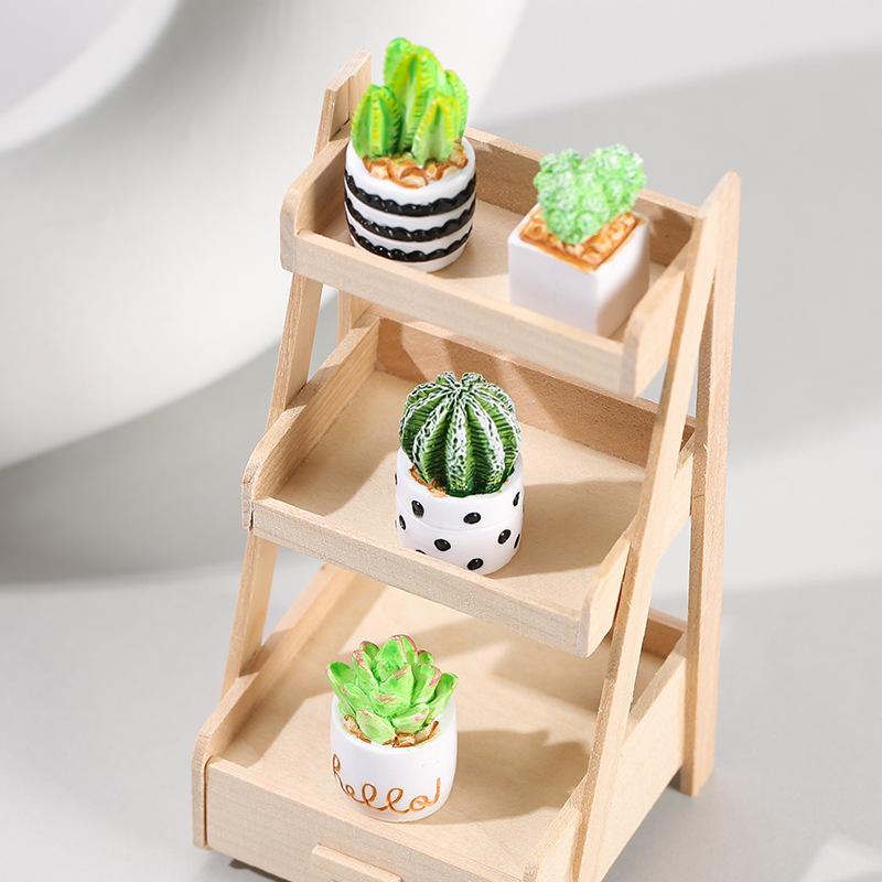 サボテン多肉植物の鉢植え4点セット、フェアリーガーデンアクセ - Smart Garden Mini のレビューと価格