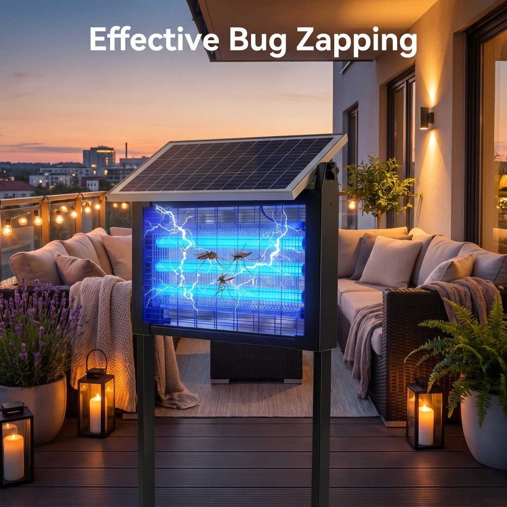 ソーラー式蚊取りランプ Bモデル 10W 回転式 単結晶シリ - Smart Garden Youtube のレビューと価格