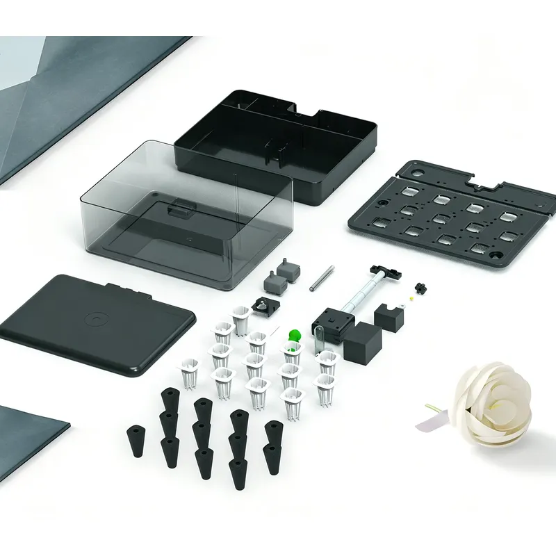 12ポッド水耕栽培システム アクリル製水槽 飛散防止植物共生 - Aquaponics Home Kit のレビューと価格
